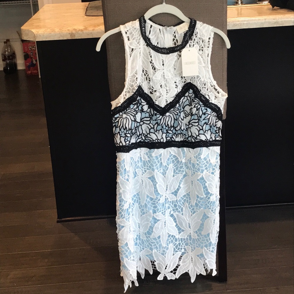 London Rose Lace Dress